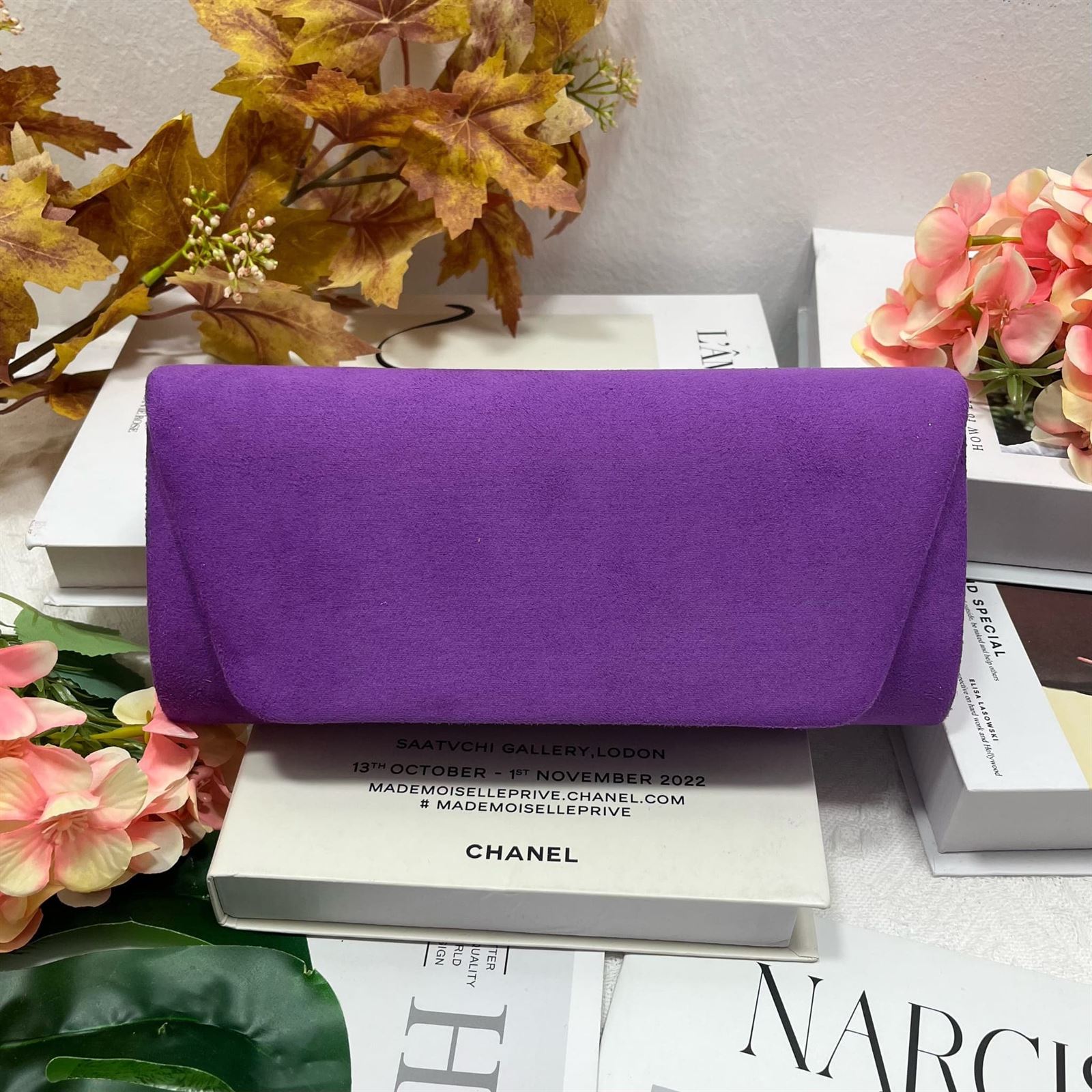 CARTERA FIESTA ANTELINA MORADO 4525 - Imagen 1