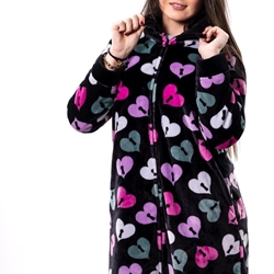 Bata Estampada Cremallera Kinanit 560 - Imagen 1