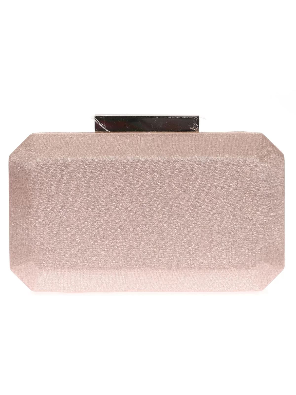 BOLSO CLUTCH DE FIESTA TAUPE ROSADO 41374 - Imagen 1