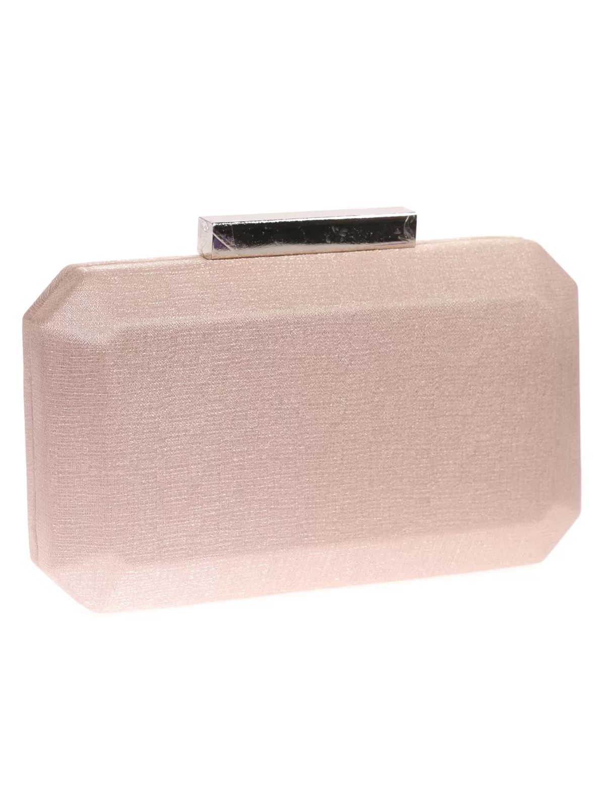 BOLSO CLUTCH DE FIESTA TAUPE ROSADO 41374 - Imagen 3