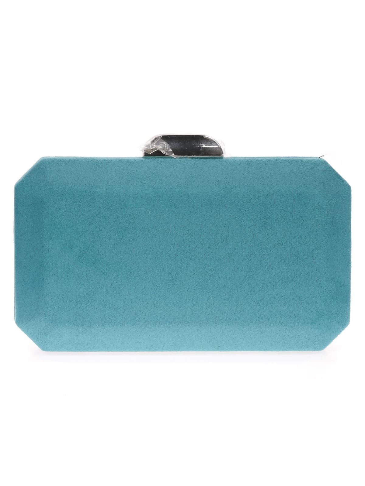 BOLSO CLUTCH FIESTA ANTELINA TEAL CLARO 41356 - Imagen 1