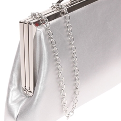 Cartera Fiesta Polipiel Plata 97901 - Imagen 2