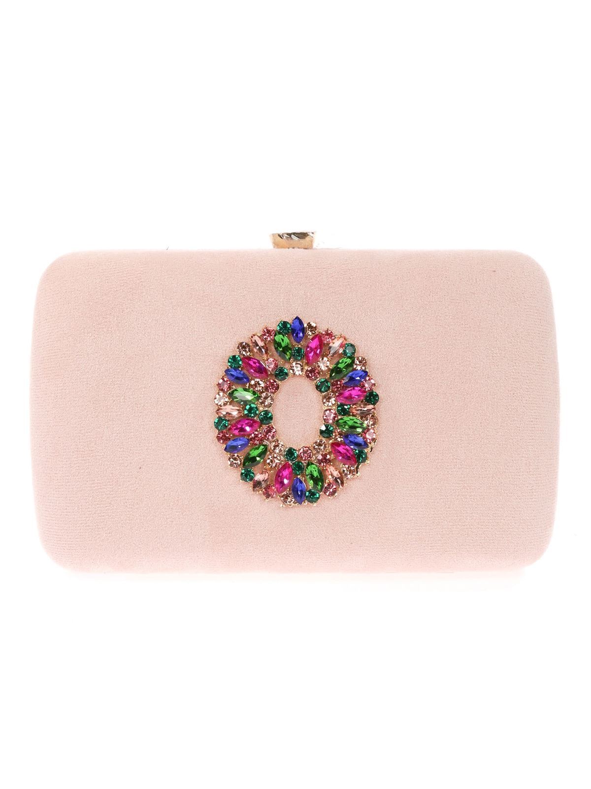 CLUTCH FIESTA ANTELINA JOYA ROSA-PALO 41413 - Imagen 1