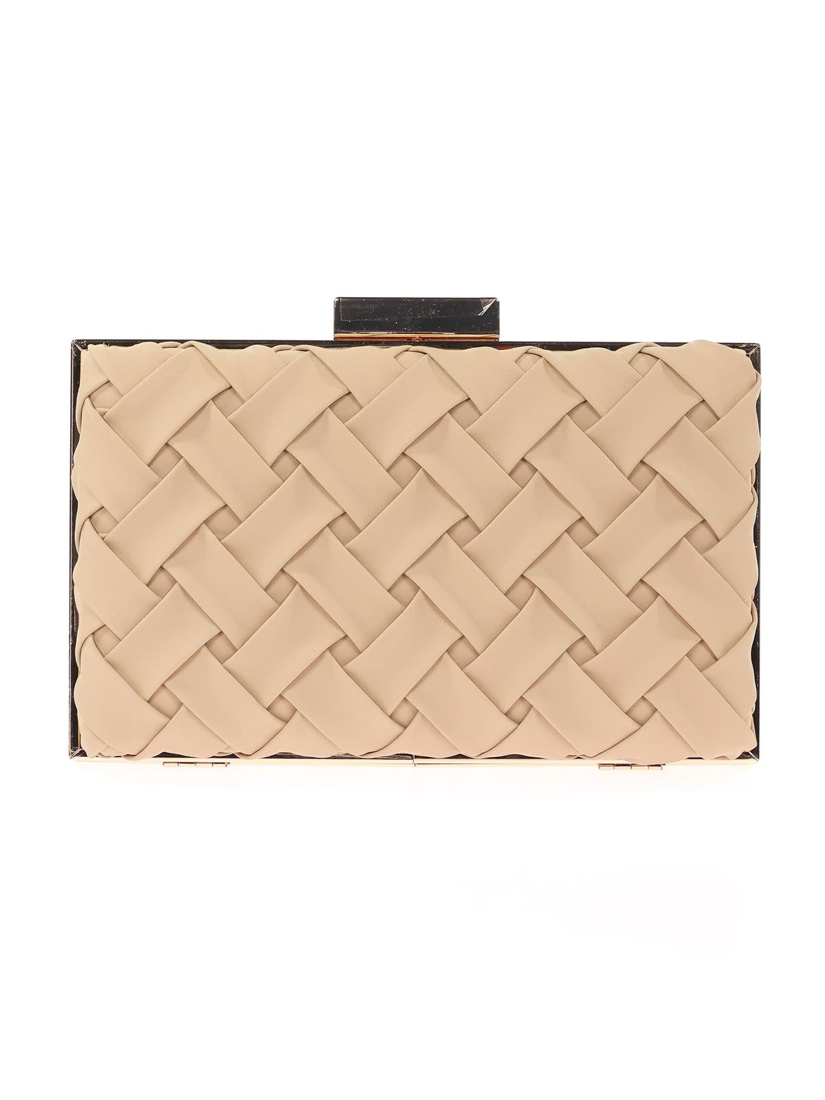 CLUTCH FIESTA TRENZADO CAMEL 41447 - Imagen 1