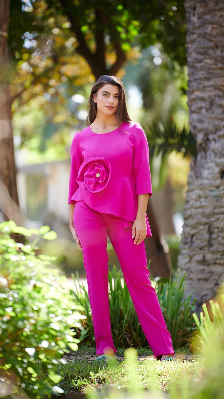 CONJUNTO DE PANTALÓN MUJER LOLA LUNARES 7607 - Imagen 2