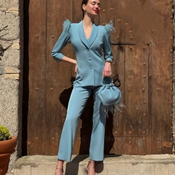 CONJUNTO PANTALÓN MADRE COMUNIÓN CENTELLA NEBLAK 4662 - Imagen 2