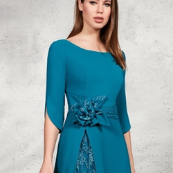 OUTLET VESTIDO CEREMONIA MADRINA RODIO DE MANILA - Imagen 2