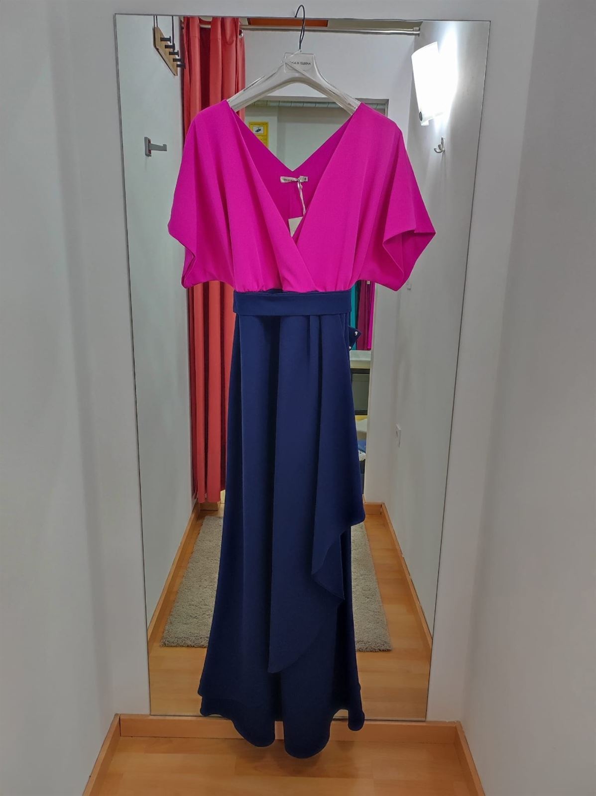 OUTLET VESTIDO DE FIESTA 5351 CELESTINA BY TRIO'S - Imagen 2