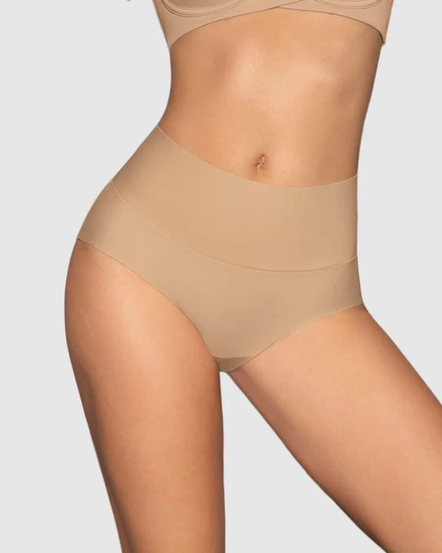 Panty clásico tiro alto de control fuerte de abdomen 092045 - Imagen 1