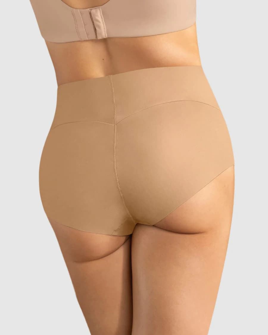 Panty clásico tiro alto de control fuerte de abdomen 092045 - Imagen 2