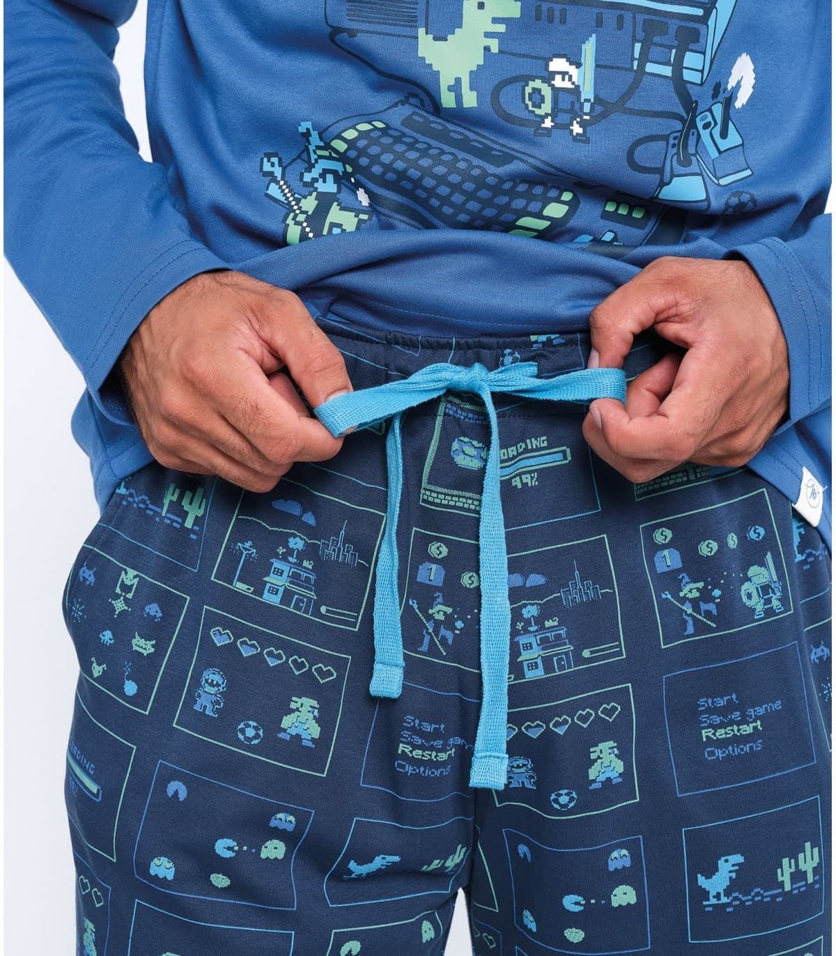 Pijama Hombre Invierno MUYDEMI 390081 - Imagen 2