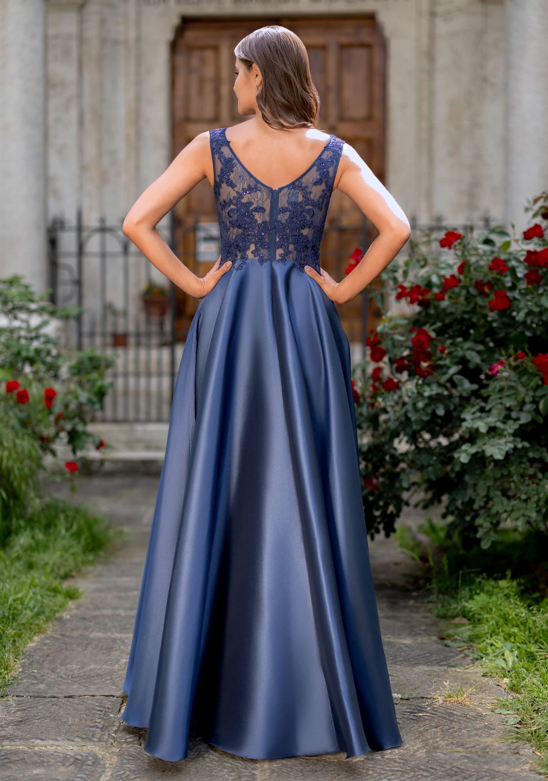 Vestido de Fiesta CHRISTIAN KOEHLERT 1007 Twilight Blue - Imagen 3