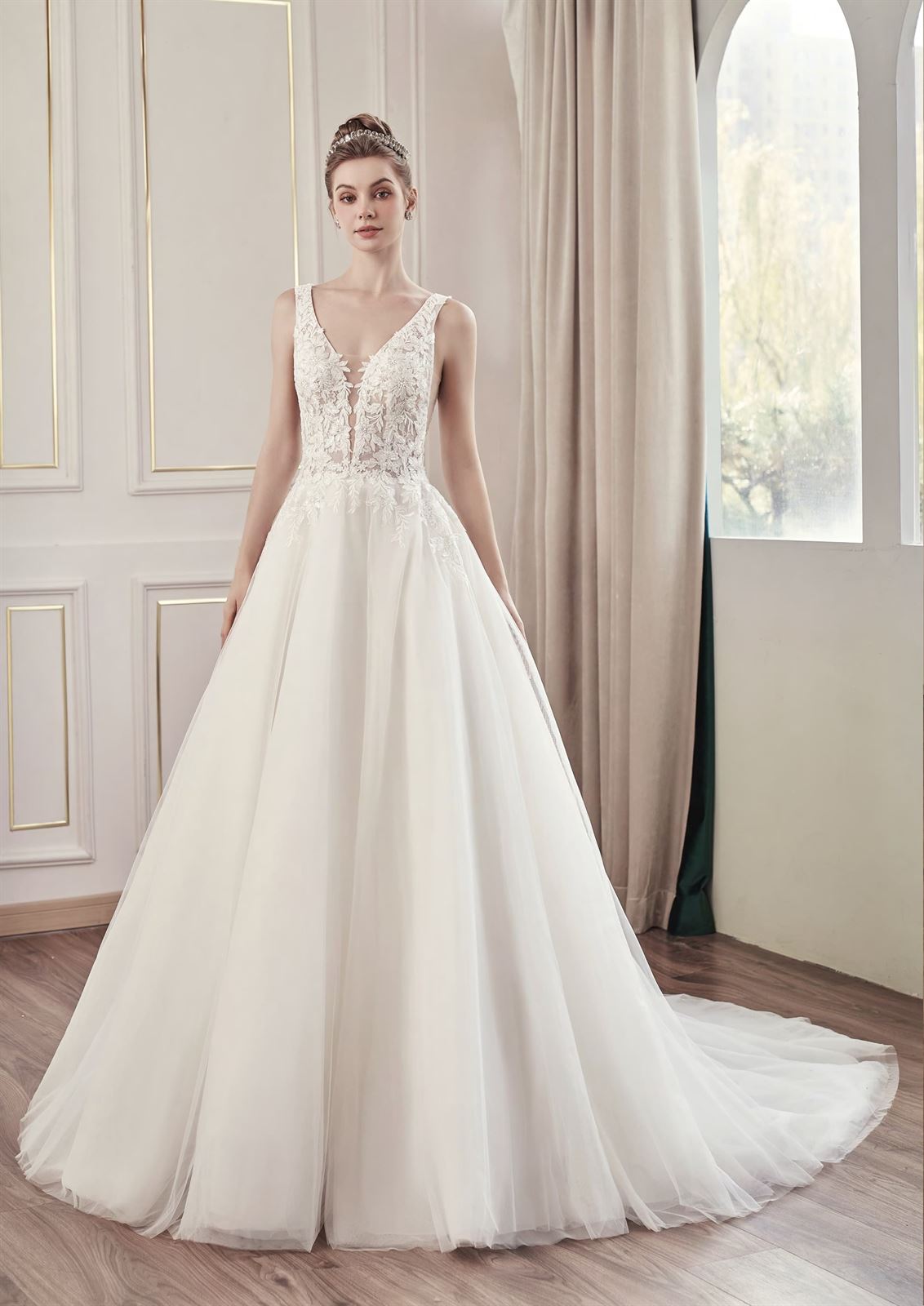 VESTIDO DE NOVIA  ALMA COUTURE 554 - Imagen 1