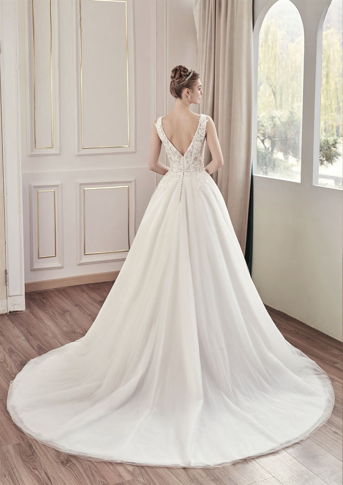 VESTIDO DE NOVIA  ALMA COUTURE 554 - Imagen 2