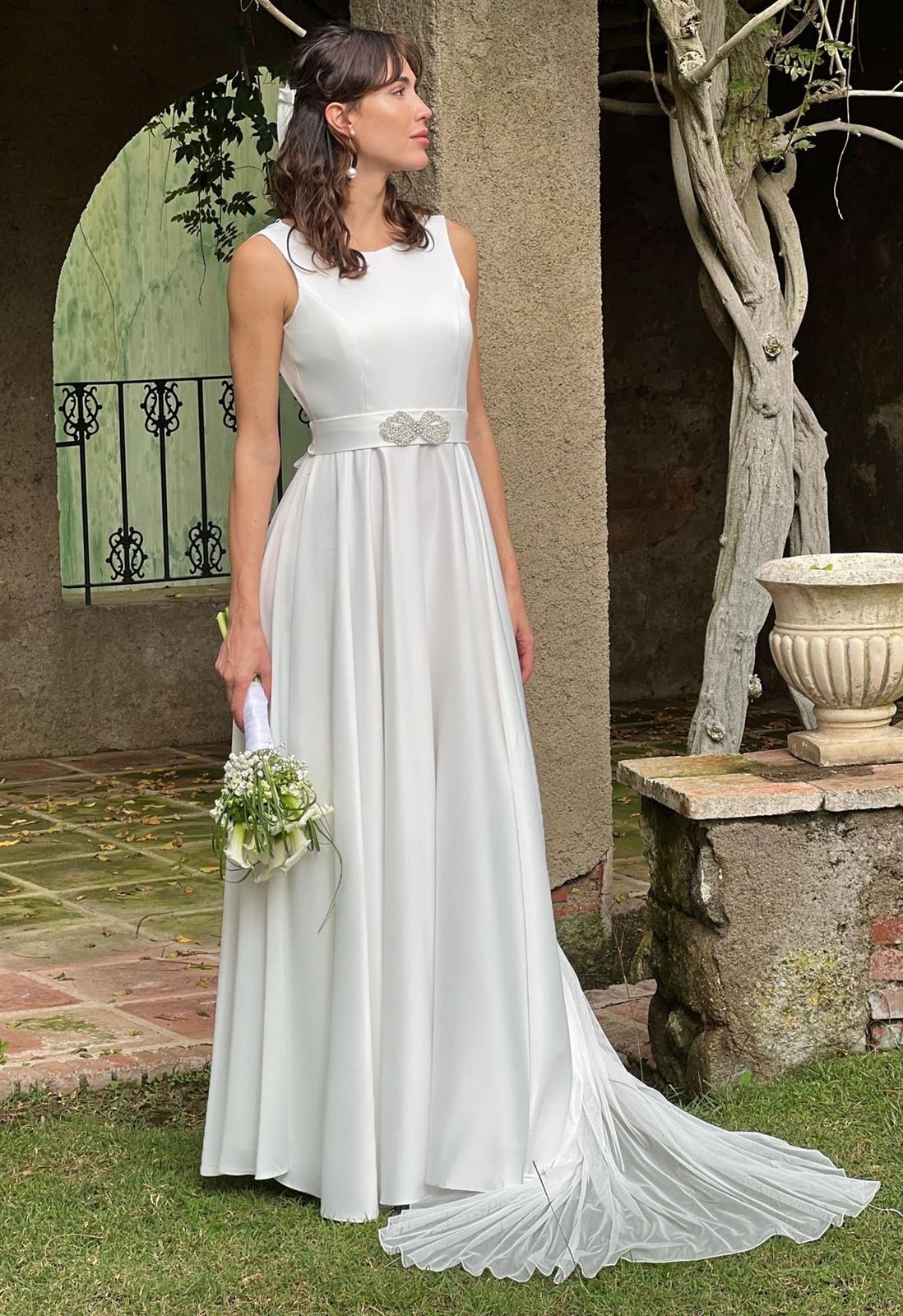 VESTIDO DE NOVIA CENTELLA NEBLAK 7505 - Imagen 1