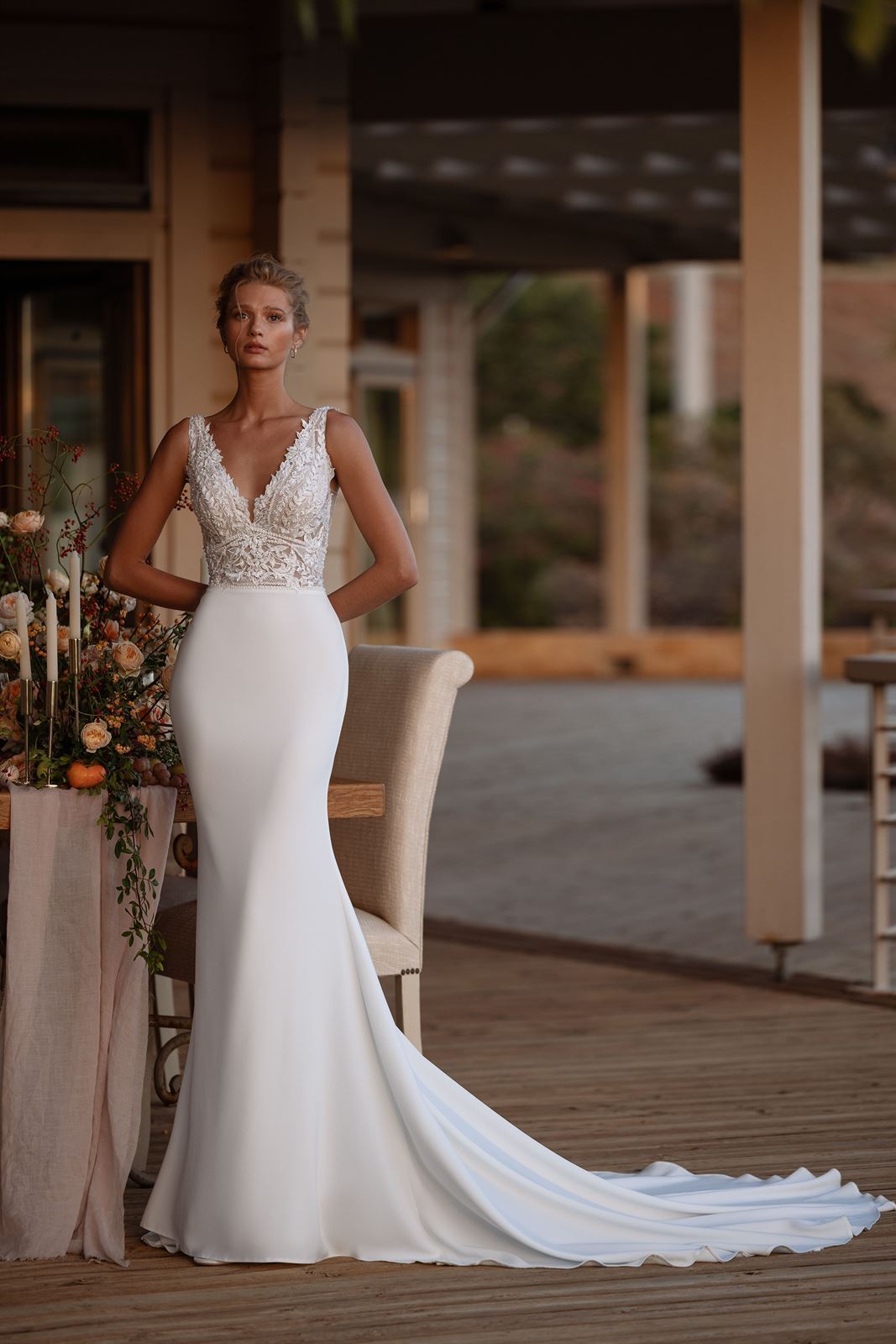 VESTIDO DE NOVIA DEMETRIOS DESTINATION ROMANCE DR396 - Imagen 1