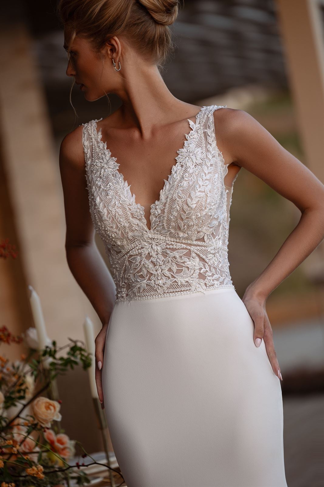 VESTIDO DE NOVIA DEMETRIOS DESTINATION ROMANCE DR396 - Imagen 2