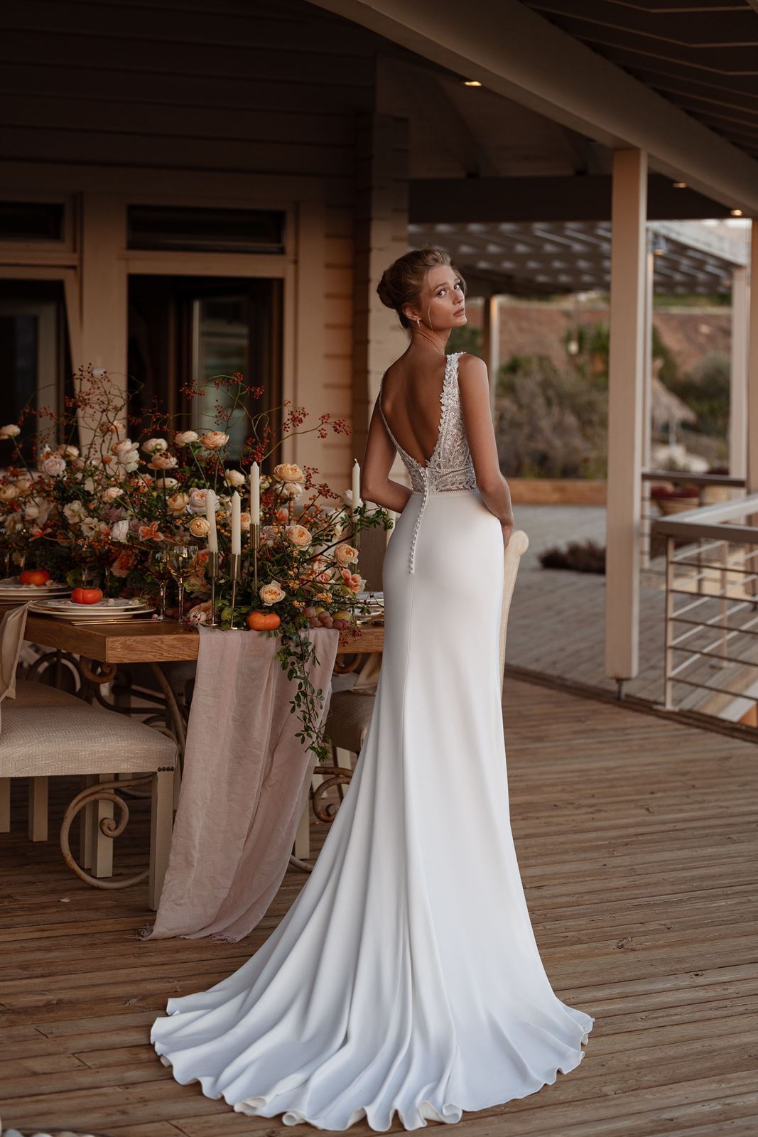 VESTIDO DE NOVIA DEMETRIOS DESTINATION ROMANCE DR396 - Imagen 4