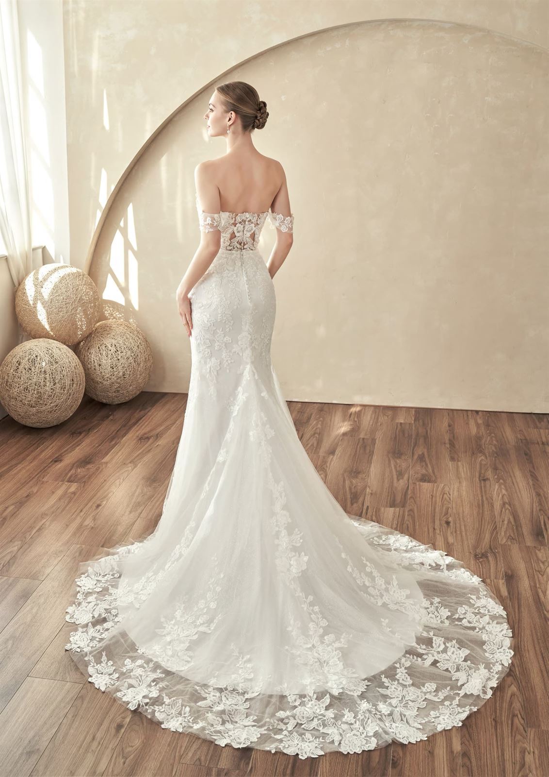 VESTIDO DE NOVIA SIRENA ALMA COUTURE 447 - Imagen 2